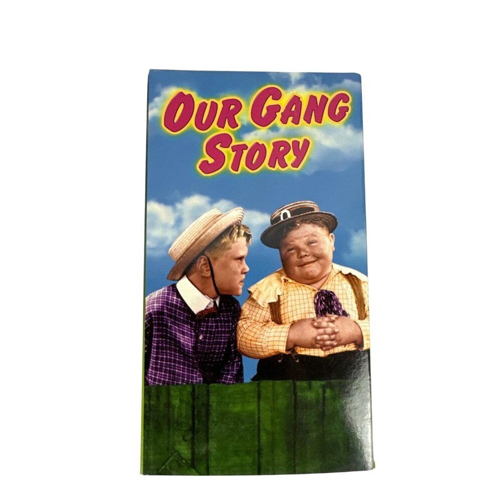 Our Gang Story VHS 1999 Edition Spanky Darla Buckwheat Alfalfa 120 Min GoodTimes